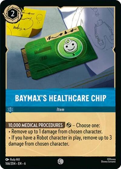 Baymax's Healthcare Chip #166 Azurite Sea