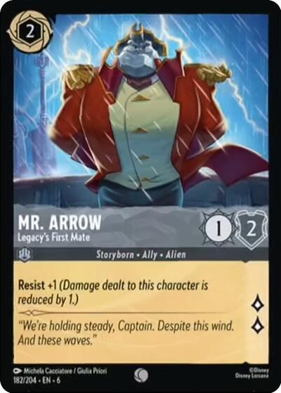 Mr. Arrow - Legacy's First Mate #182 Azurite Sea