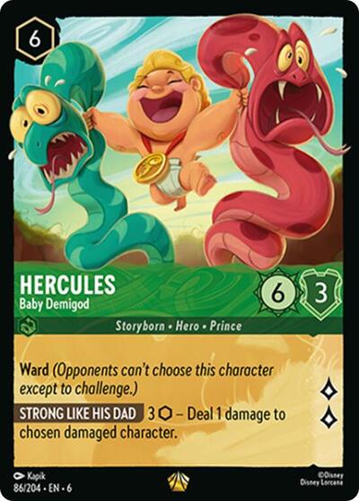 Hercules - Baby Demigod #86 Azurite Sea