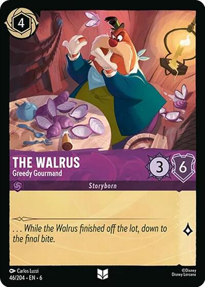 The Walrus - Greedy Gourmand #46 Azurite Sea
