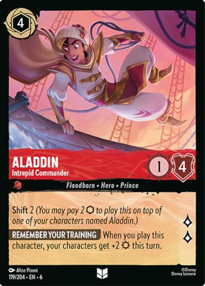 Aladdin - Intrepid Commander #119 Azurite Sea