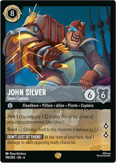 John Silver - Stern Captain #194 Azurite Sea
