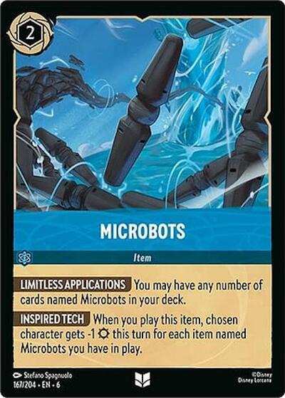 Microbots #167 Azurite Sea