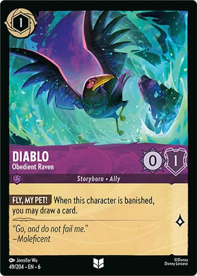Diablo - Obedient Raven #49 Azurite Sea