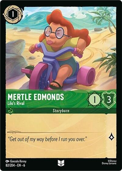 Mertle Edmonds - Lilo's Rival #82 Azurite Sea