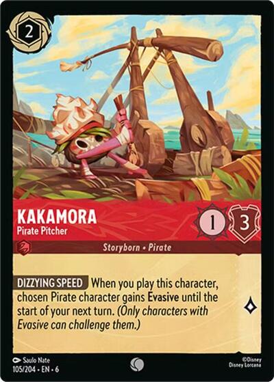 Kakamora - Pirate Pitcher #105 Azurite Sea