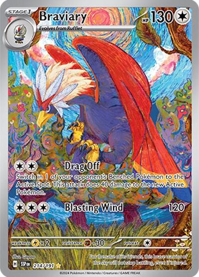 Braviary #214 Surging Sparks