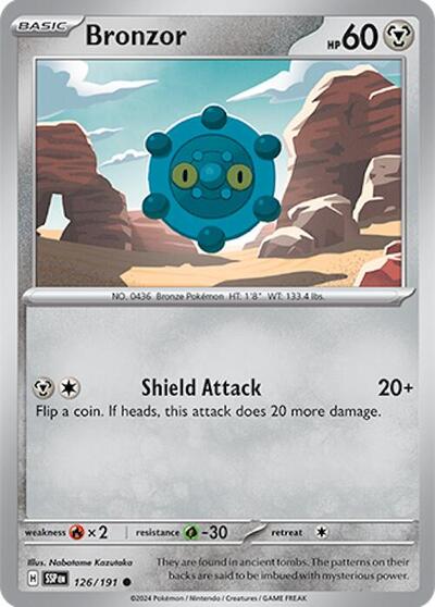 Bronzor #126 Surging Sparks