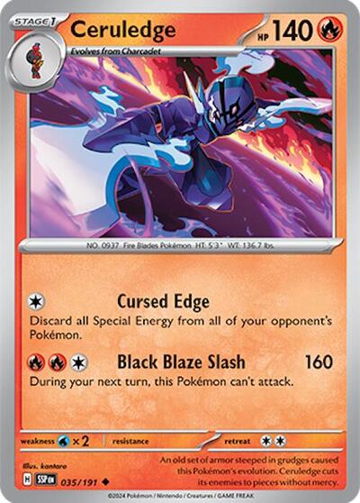 Ceruledge #35 Surging Sparks
