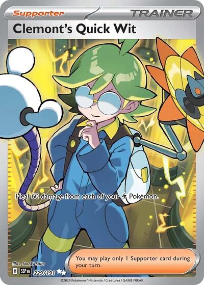 Clemont's Quick Wit #229 Surging Sparks