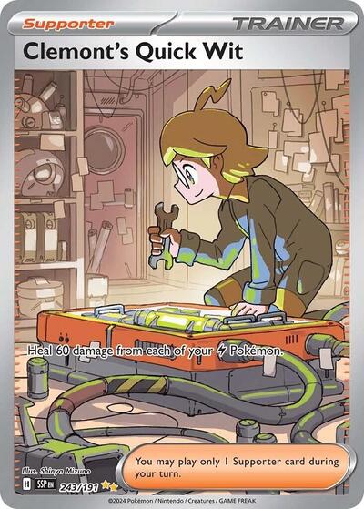 Clemont's Quick Wit #243 Surging Sparks