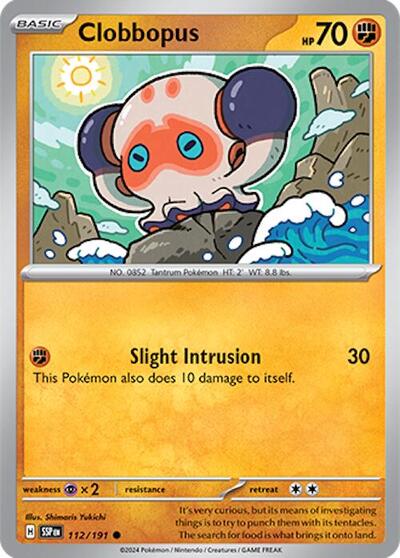 Clobbopus #112 Surging Sparks
