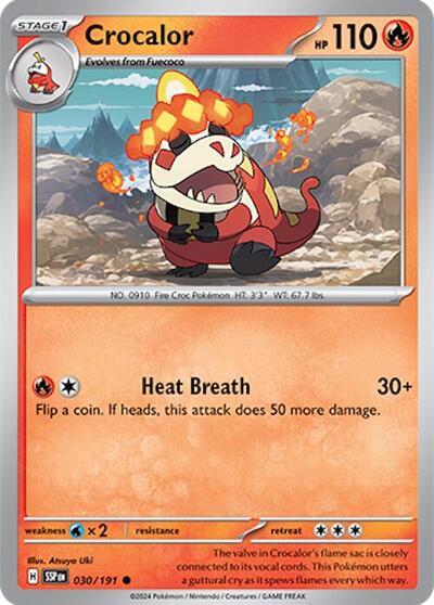 Crocalor #30 Surging Sparks