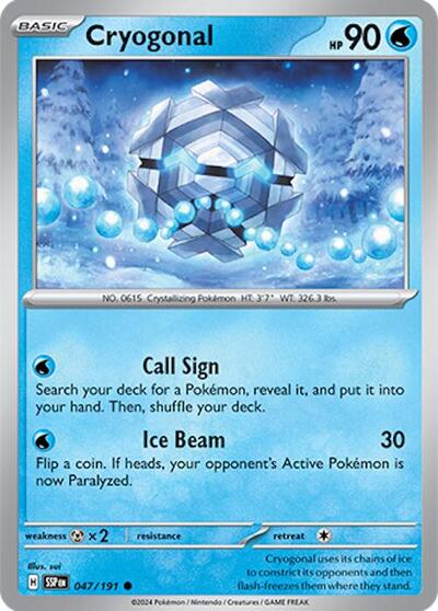 Cryogonal #47 Surging Sparks