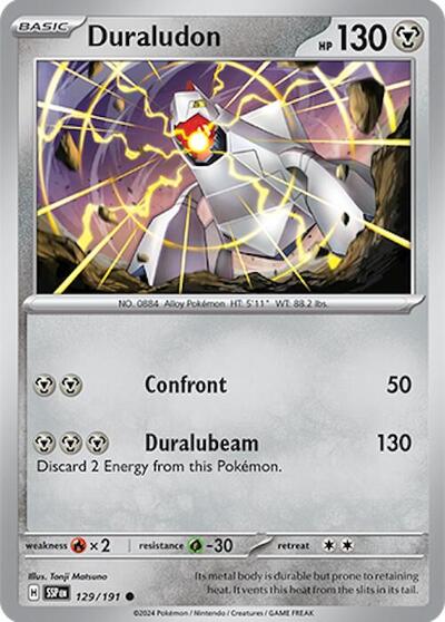 Duraludon #129 Surging Sparks
