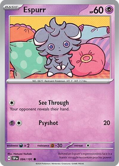 Espurr #84 Surging Sparks