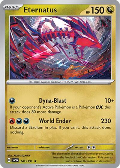 Eternatus #141 Surging Sparks
