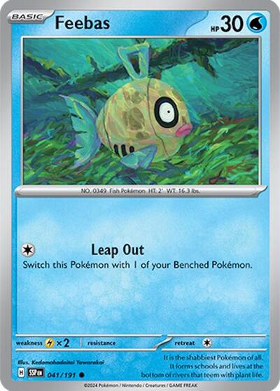 Feebas #41 Surging Sparks