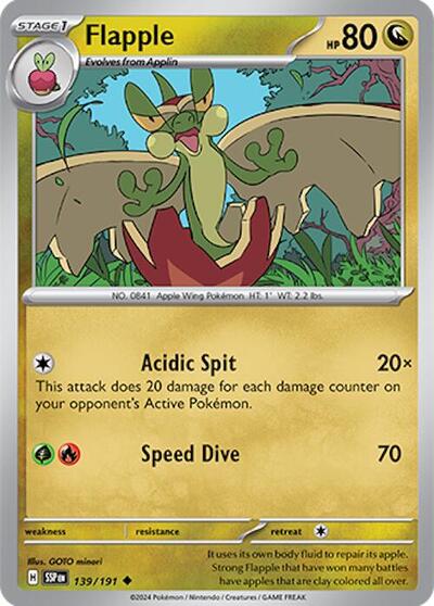 Flapple #139 Surging Sparks