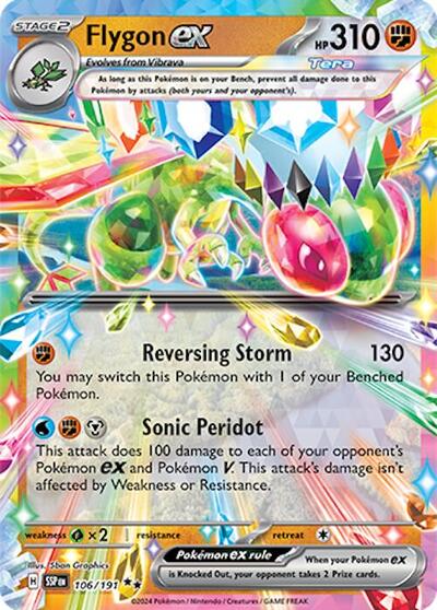 Flygon ex #106 Surging Sparks