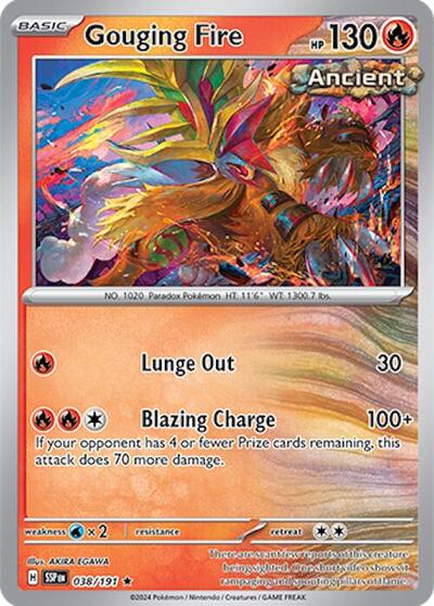 Gouging Fire #38 Surging Sparks