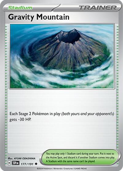 Gravity Mountain #177 Surging Sparks