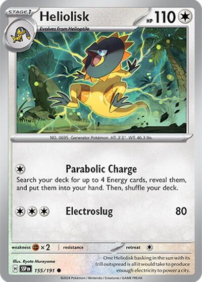 Heliolisk #155 Surging Sparks