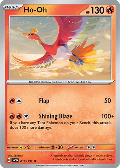 Ho-Oh #19 Surging Sparks