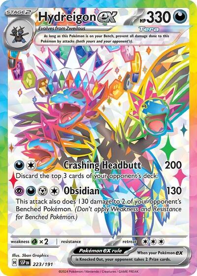 Hydreigon ex #223 Surging Sparks