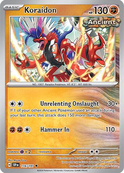 Koraidon #116 Surging Sparks