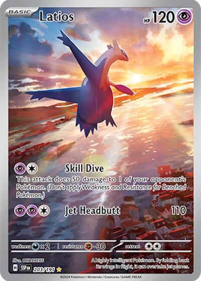 Latios #203 Surging Sparks