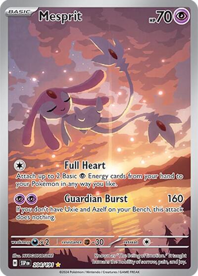 Mesprit #204 Surging Sparks