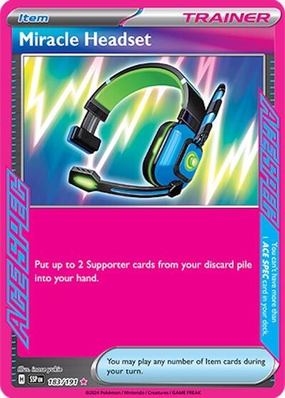 Miracle Headset #183 Surging Sparks