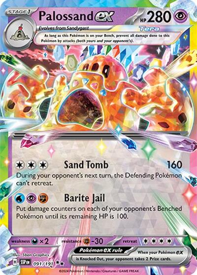 Palossand ex #91 Surging Sparks
