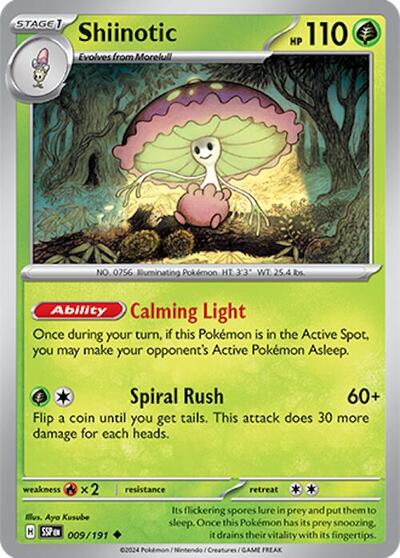 Shiinotic #9 Surging Sparks