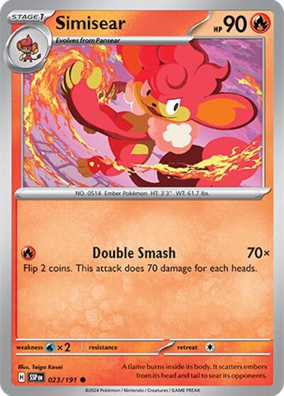 Simisear #23 Surging Sparks