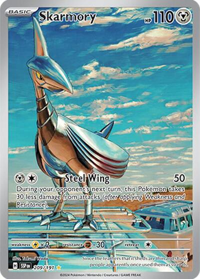 Skarmory #209 Surging Sparks
