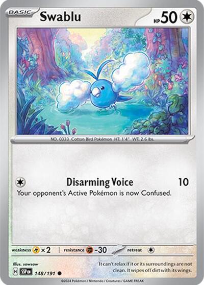 Swablu #148 Surging Sparks
