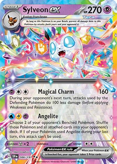 Sylveon ex #86 Surging Sparks