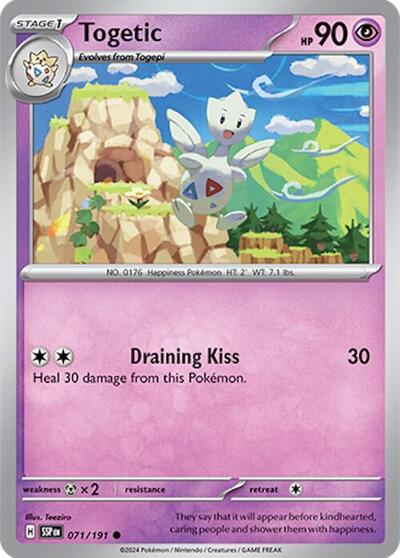Togetic #71 Surging Sparks
