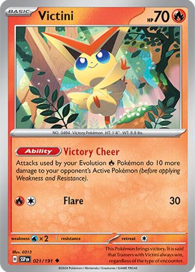 Victini #21 Surging Sparks