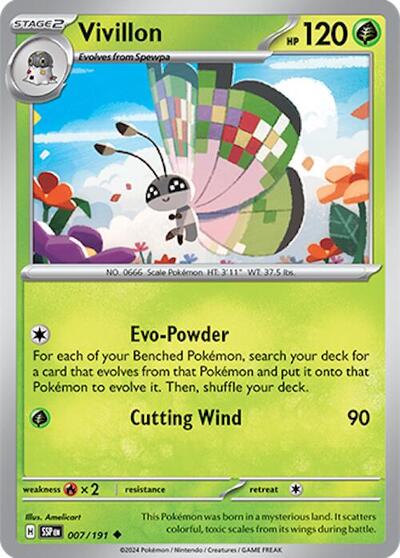 Vivillon #7 Surging Sparks