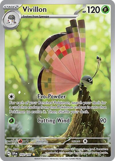 Vivillon #193 Surging Sparks