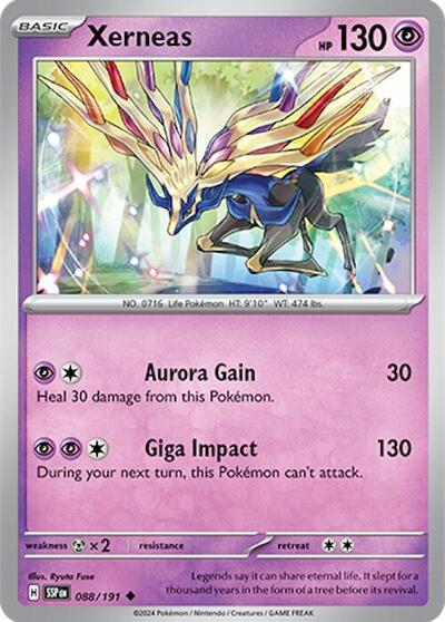 Xerneas #88 Surging Sparks