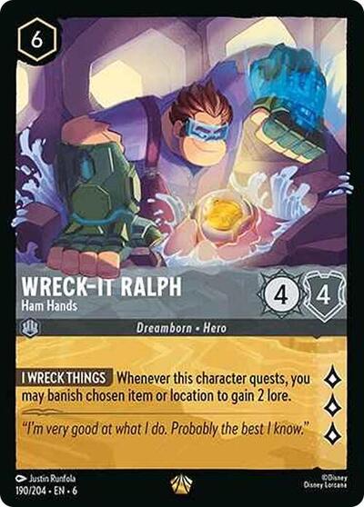 Wreck-It Ralph - Ham Hands #190 Azurite Sea