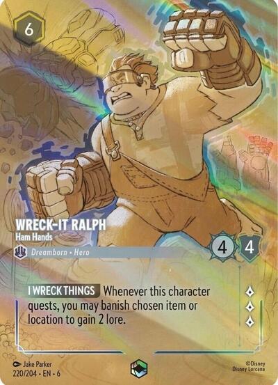 Wreck-It Ralph - Ham Hands (Enchanted) #220 Azurite Sea