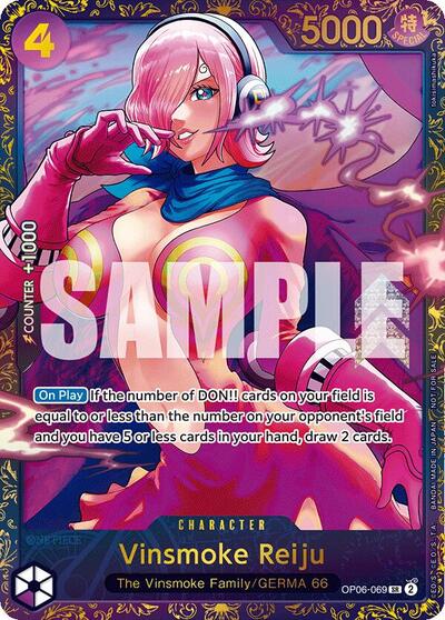 Vinsmoke Reiju (Treasure Cup 2024) #OP06-069 One Piece Promotion Cards