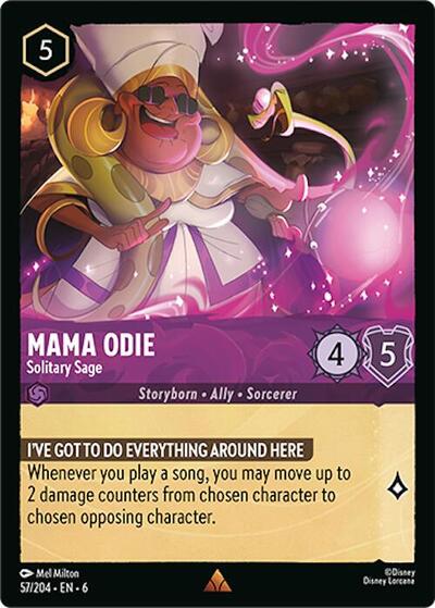 Mama Odie - Solitary Sage #57 Azurite Sea