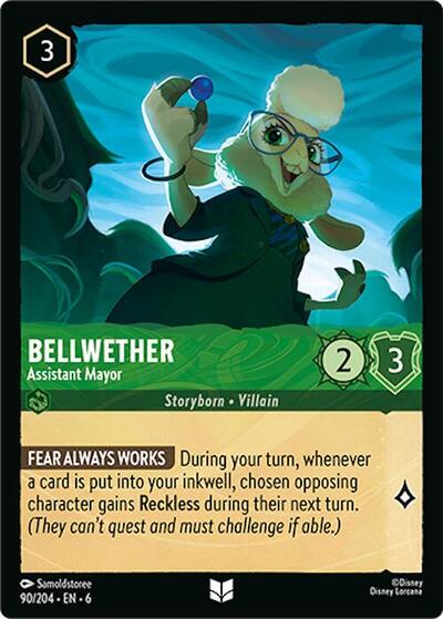 Bellwether - Assistant Mayor #90 Azurite Sea