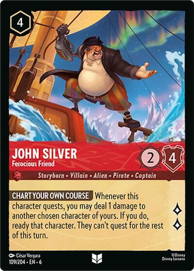 John Silver - Ferocious Friend #109 Azurite Sea